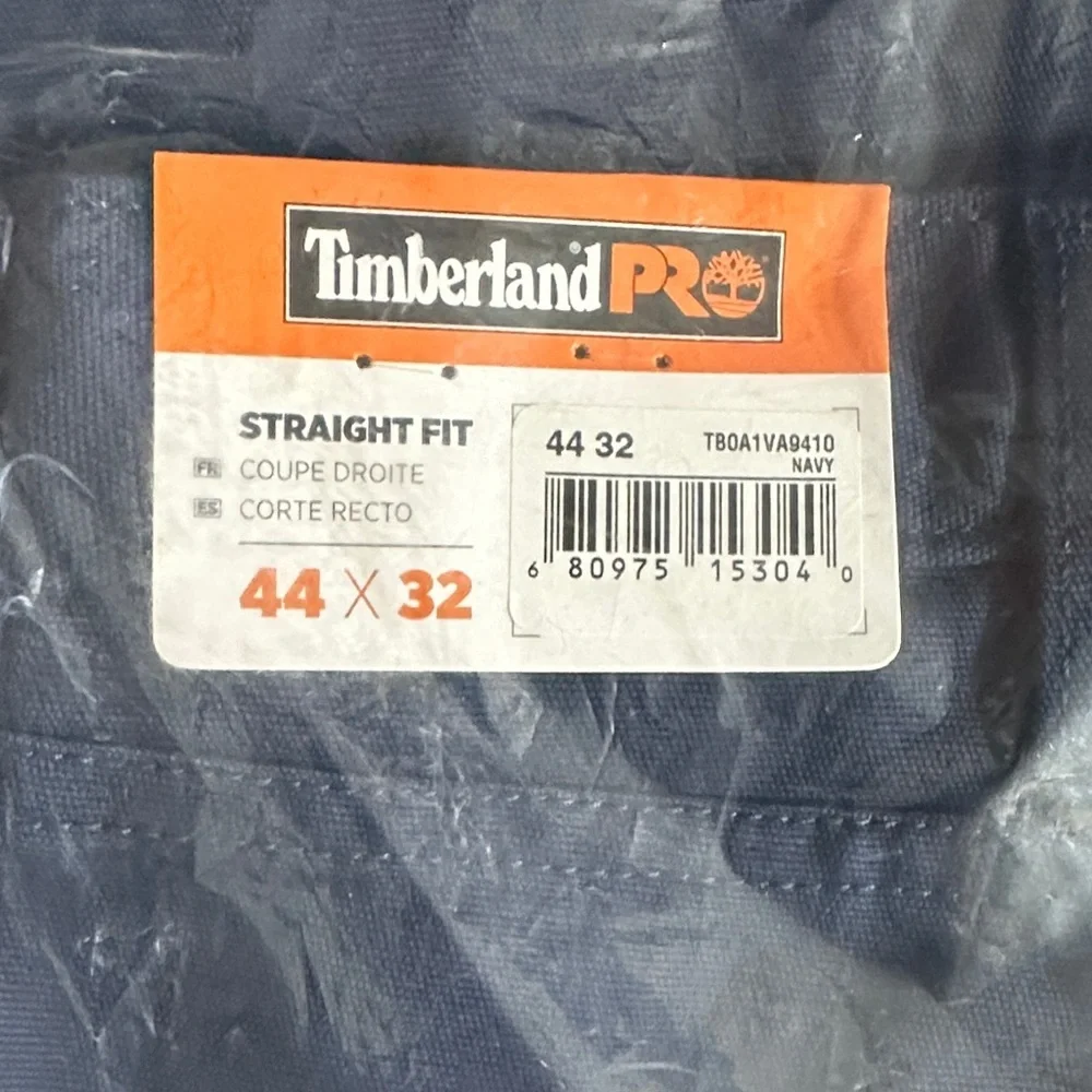NWT Timberland PRO Mens Ironhide Flex 5 Pocket Work Pants 44 x 32 Blue